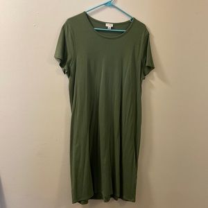 J. Crew Short Sleeve T Shirt Dress